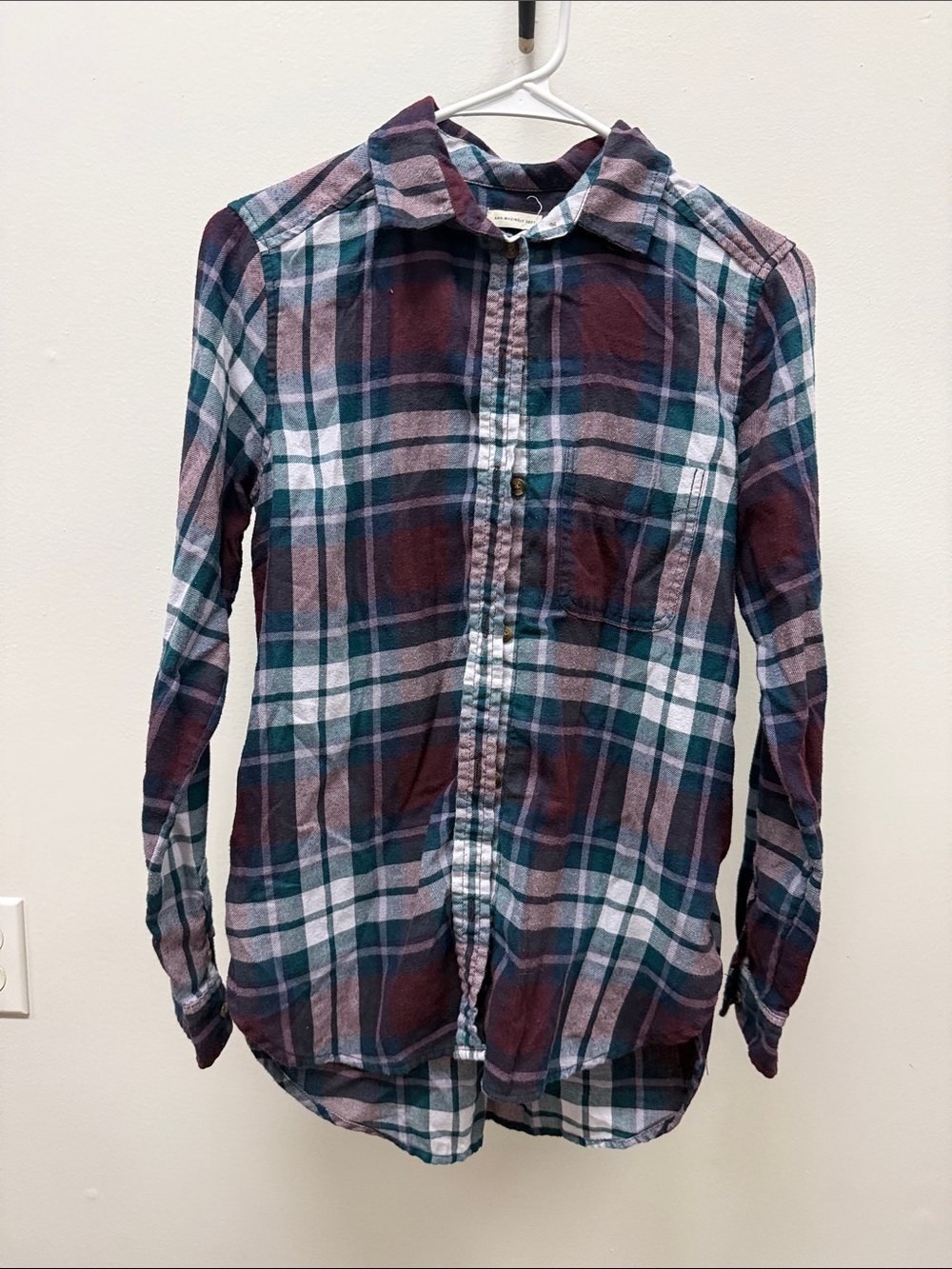 Women’s Plaid Button-Up Shirt